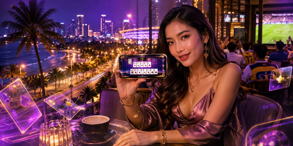 Permainan rummy bergaya Melayu di Kuantan dengan suasana tempatan yang mesra pengguna