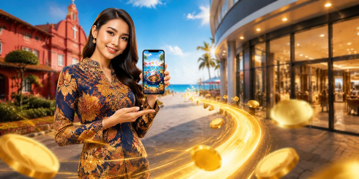 Aplikasi kasino mudah alih dengan rekaan batik di Melaka untuk pengguna Malaysia